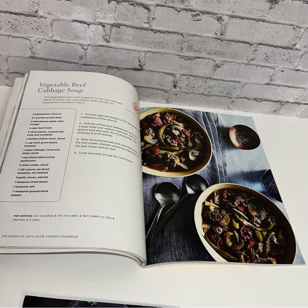 Keto Slow Cooker & Keto Made Simple Recipes Cookbooks Lot of 2 Keto Paperback - Picture 3 of 14